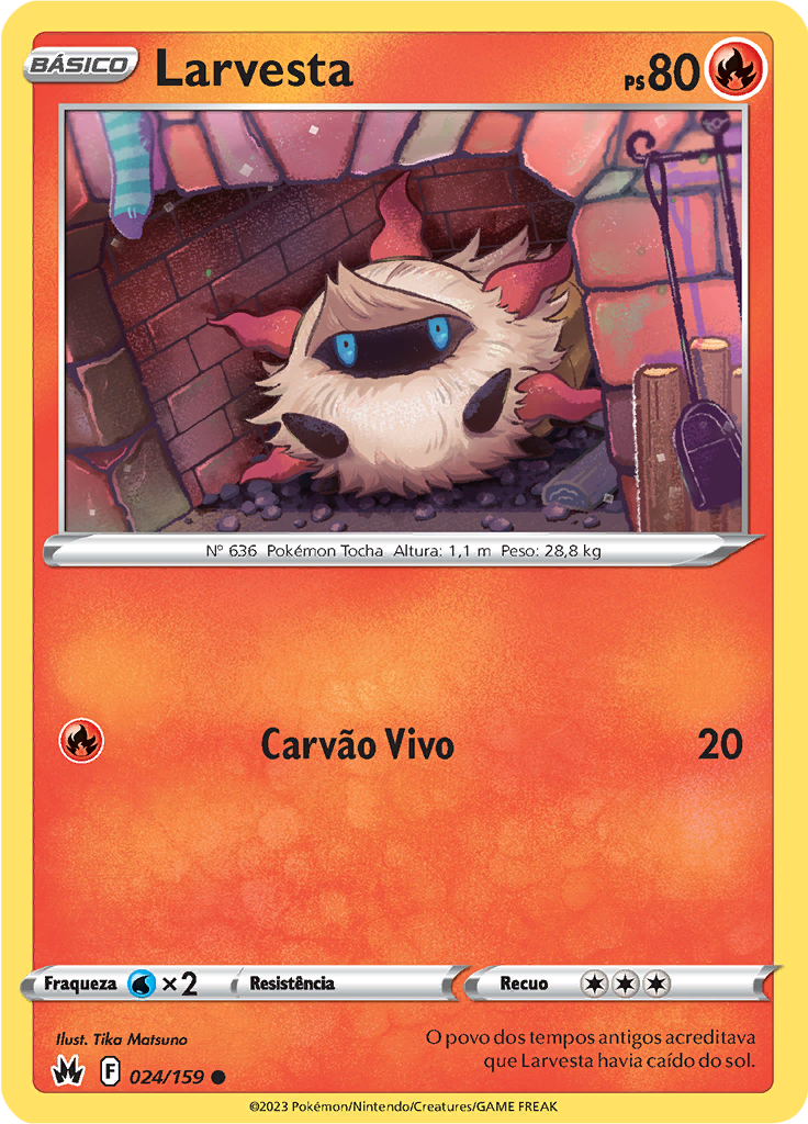 Larvesta (Reverse Holo)