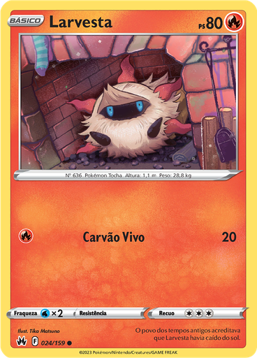 Larvesta (Reverse Holo)