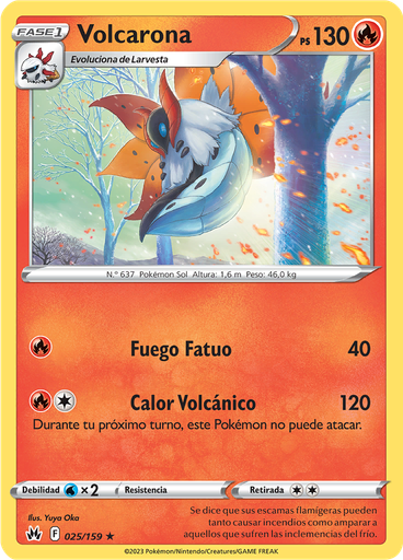 Volcarona (Reverse Holo)
