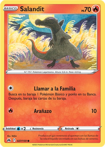 Salandit (Reverse Holo)