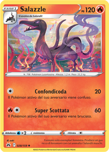 Salazzle (Reverse Holo)
