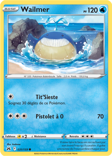 Wailmer (Reverse Holo)