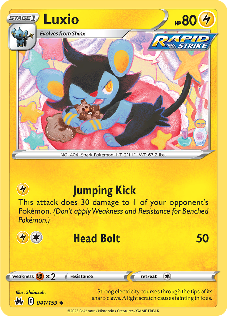 Luxio (Reverse Holo)