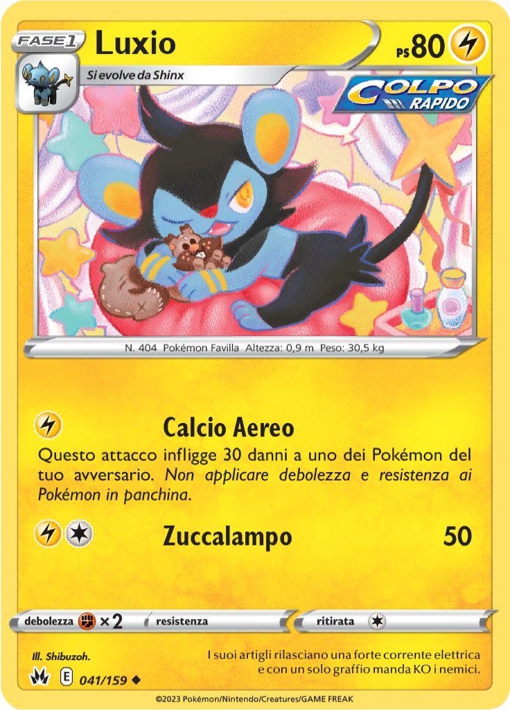 Luxio (Reverse Holo)
