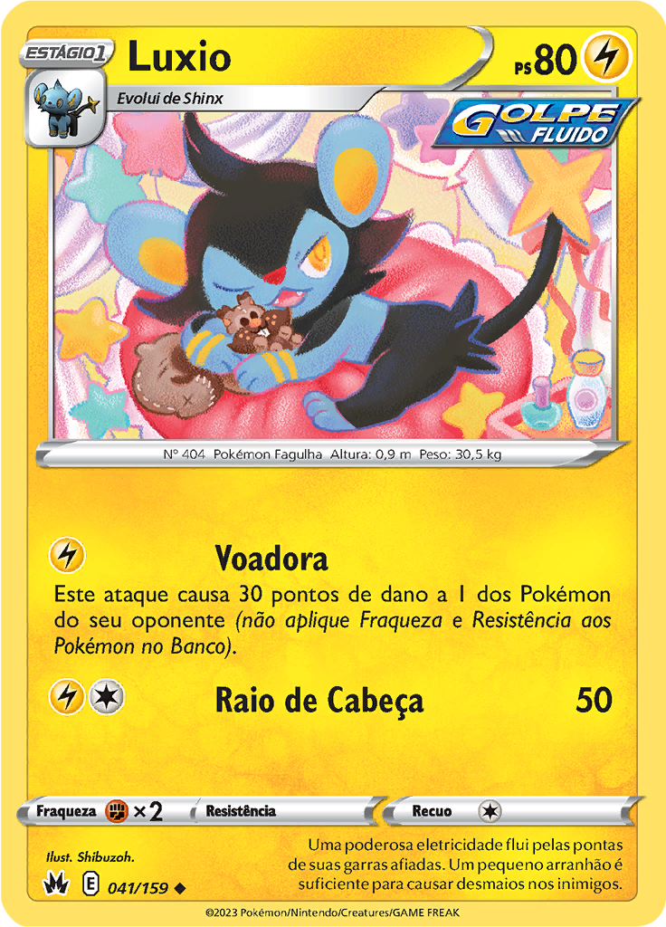 Luxio (Reverse Holo)