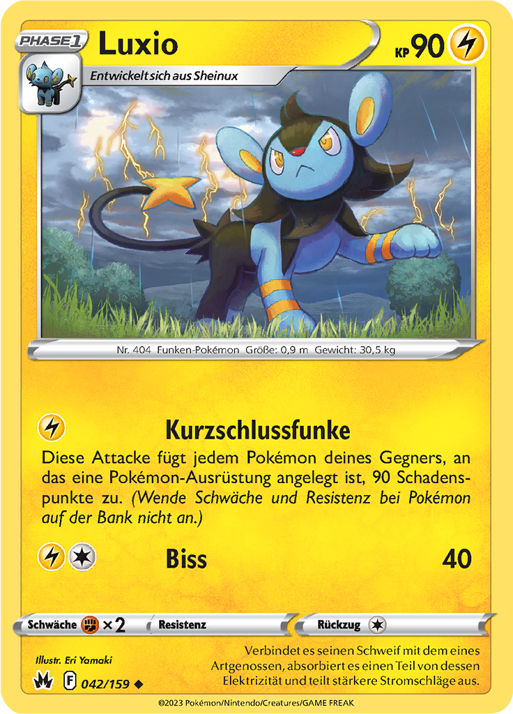Luxio (Reverse Holo)