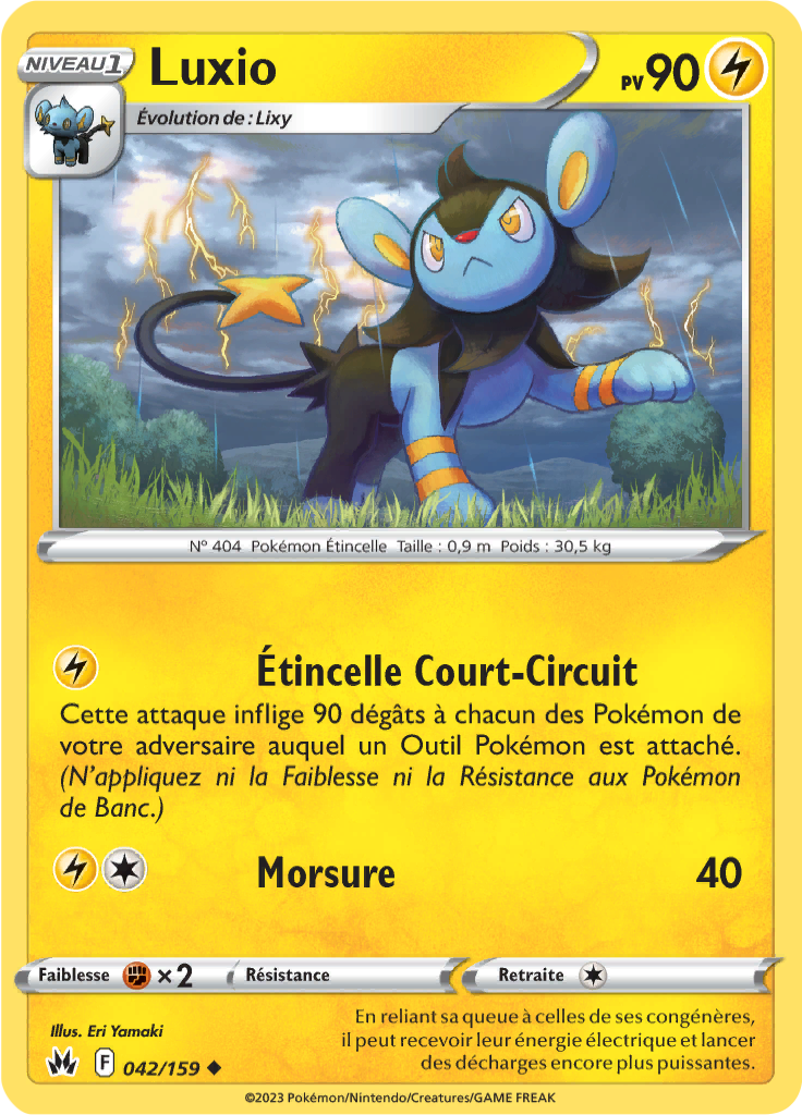 Luxio (Reverse Holo)