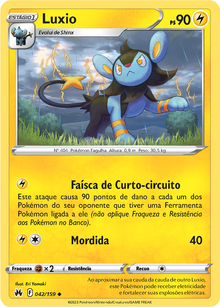 Luxio (Reverse Holo)