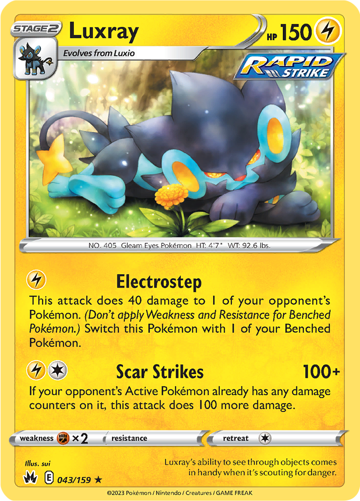 Luxray (Reverse Holo)