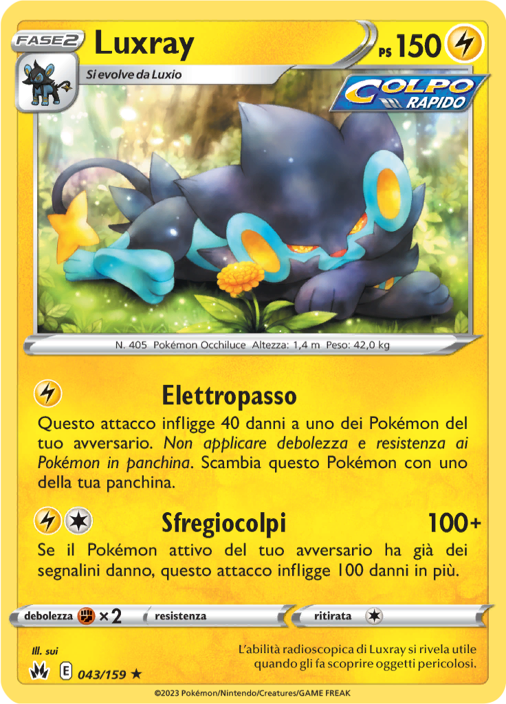 Luxray (Reverse Holo)