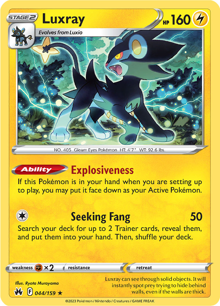 Luxray (Reverse Holo)