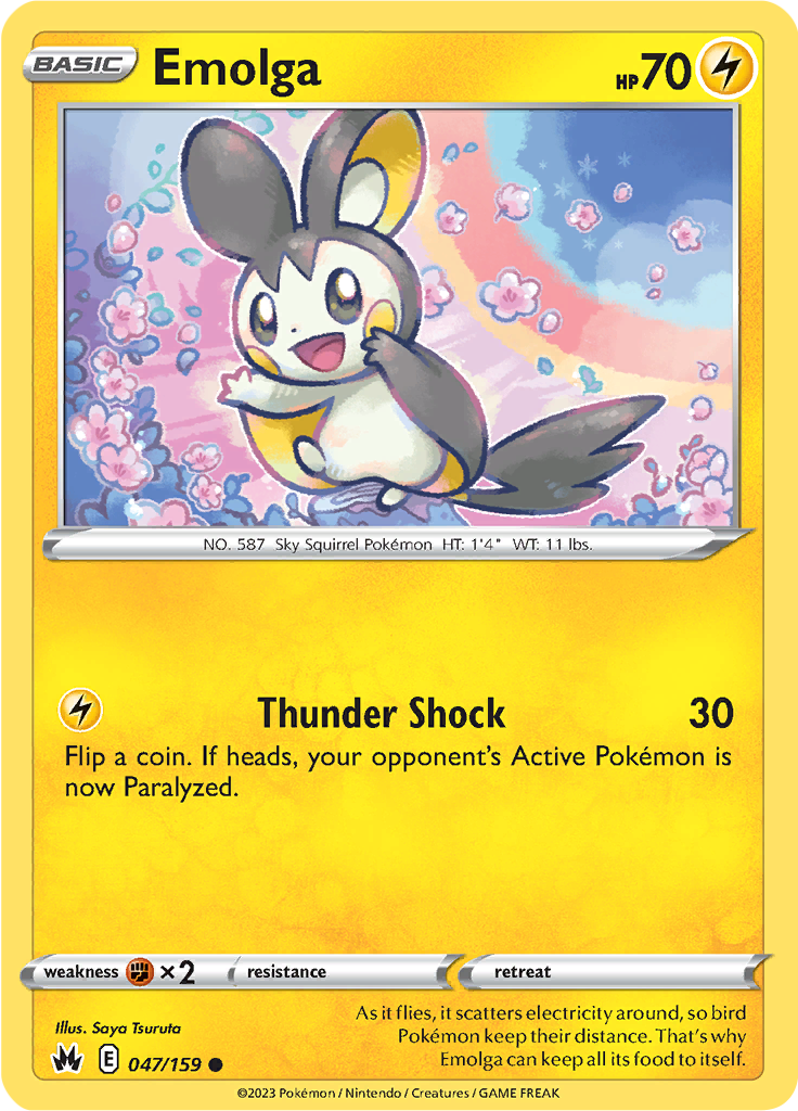 Emolga (Reverse Holo)