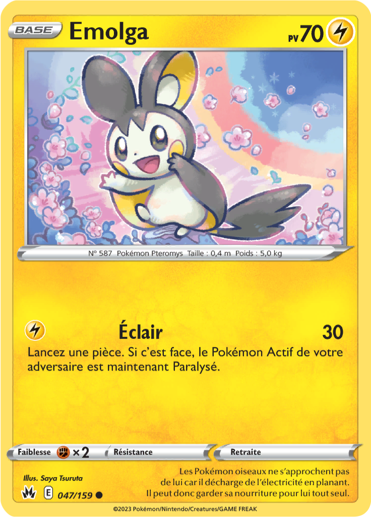 Emolga (Reverse Holo)