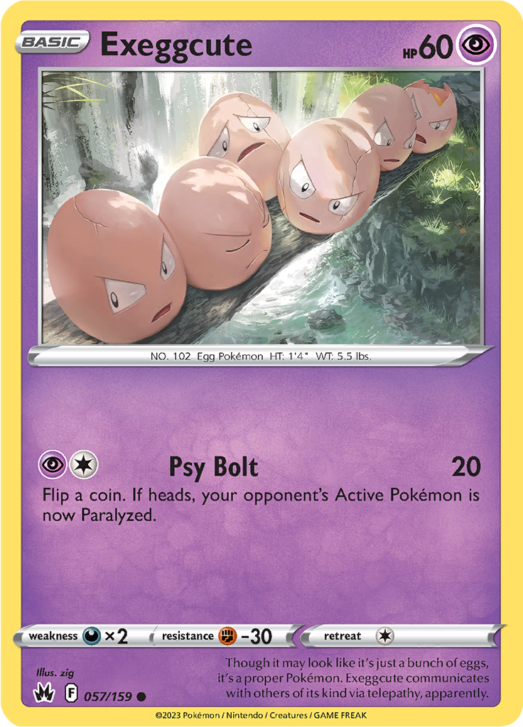 Exeggcute (Reverse Holo)