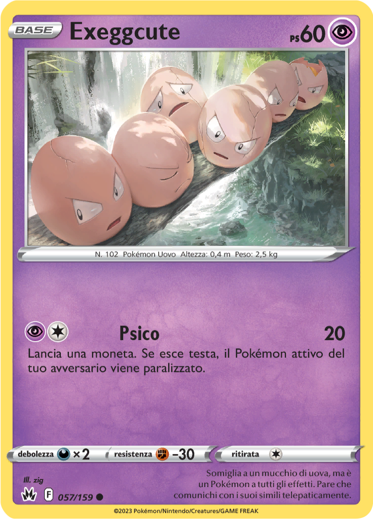Exeggcute (Reverse Holo)