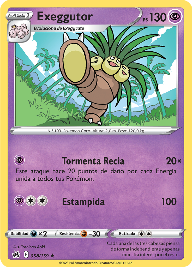 Exeggutor (Reverse Holo)