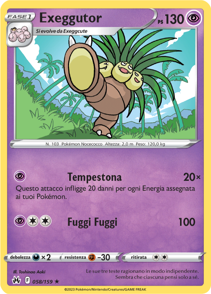 Exeggutor (Reverse Holo)