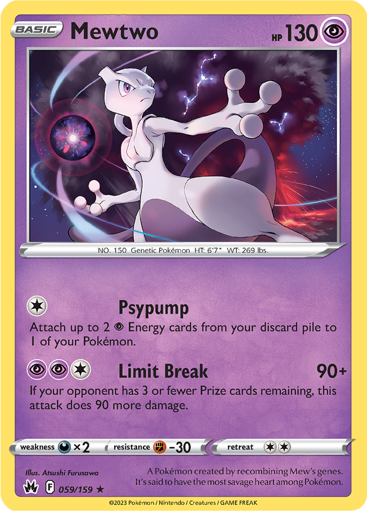 Mewtwo (Reverse Holo)