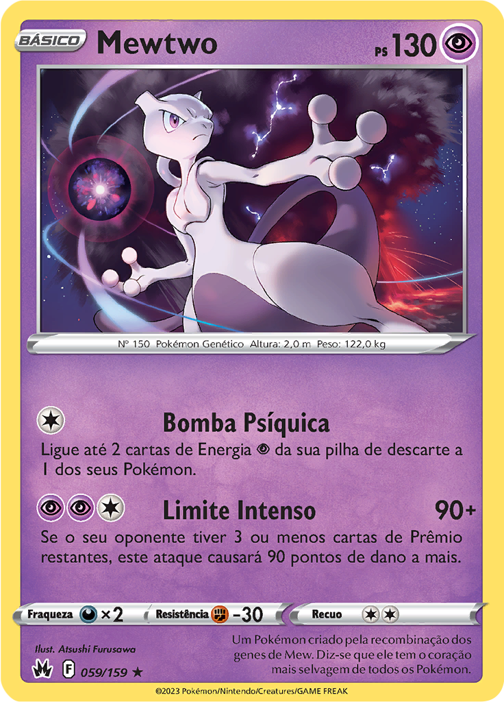 Mewtwo (Reverse Holo)