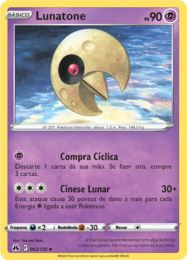 Lunatone (Reverse Holo)