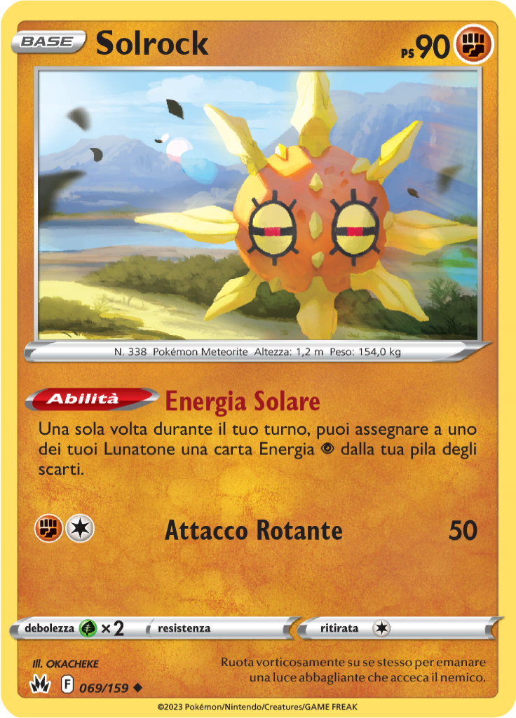 Solrock (Reverse Holo)