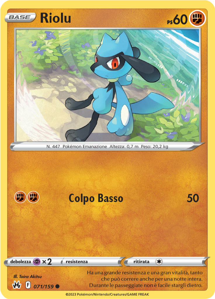 Riolu (Reverse Holo)
