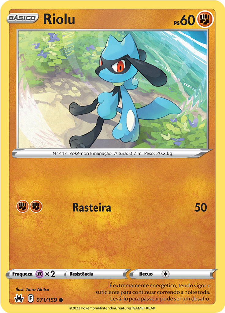 Riolu (Reverse Holo)