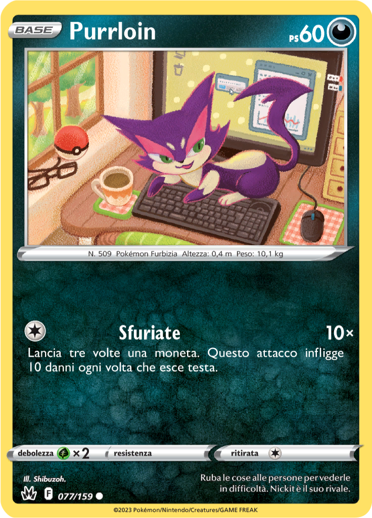 Purrloin (Reverse Holo)