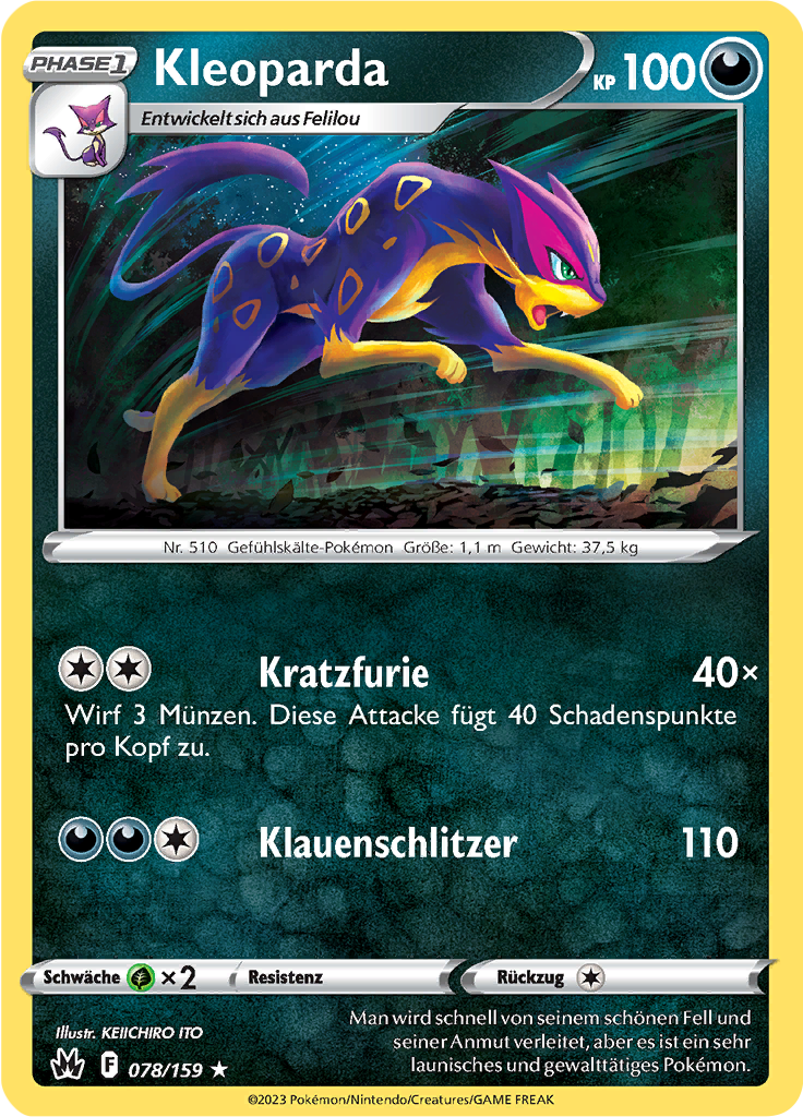Kleoparda (Reverse Holo)