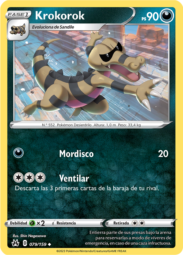 Krokorok (Reverse Holo)