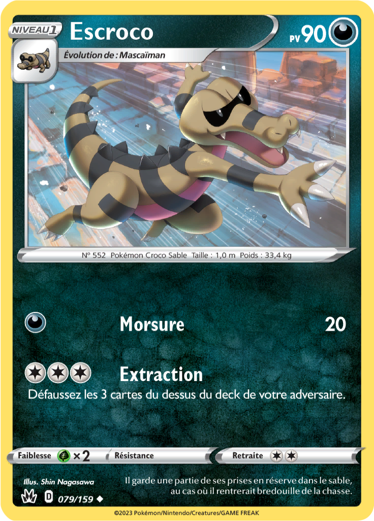 Escroco (Reverse Holo)