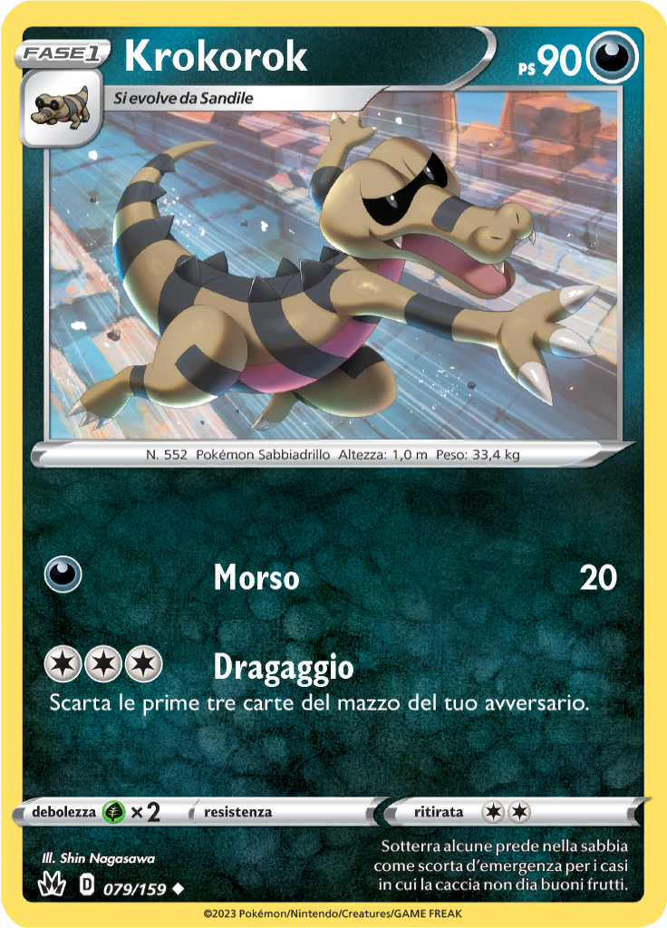Krokorok (Reverse Holo)