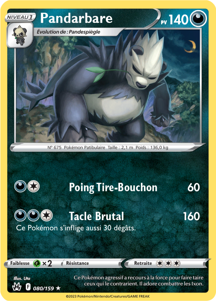 Pandarbare (Reverse Holo)