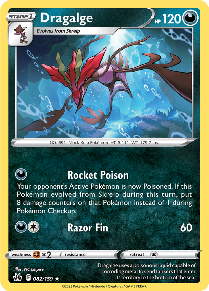 Dragalge (Reverse Holo)