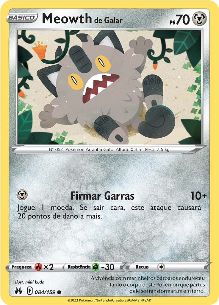 Meowth de Galar