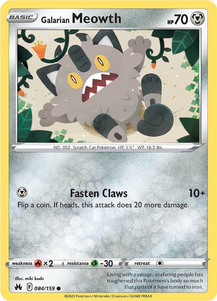 Galarian Meowth (Reverse Holo)