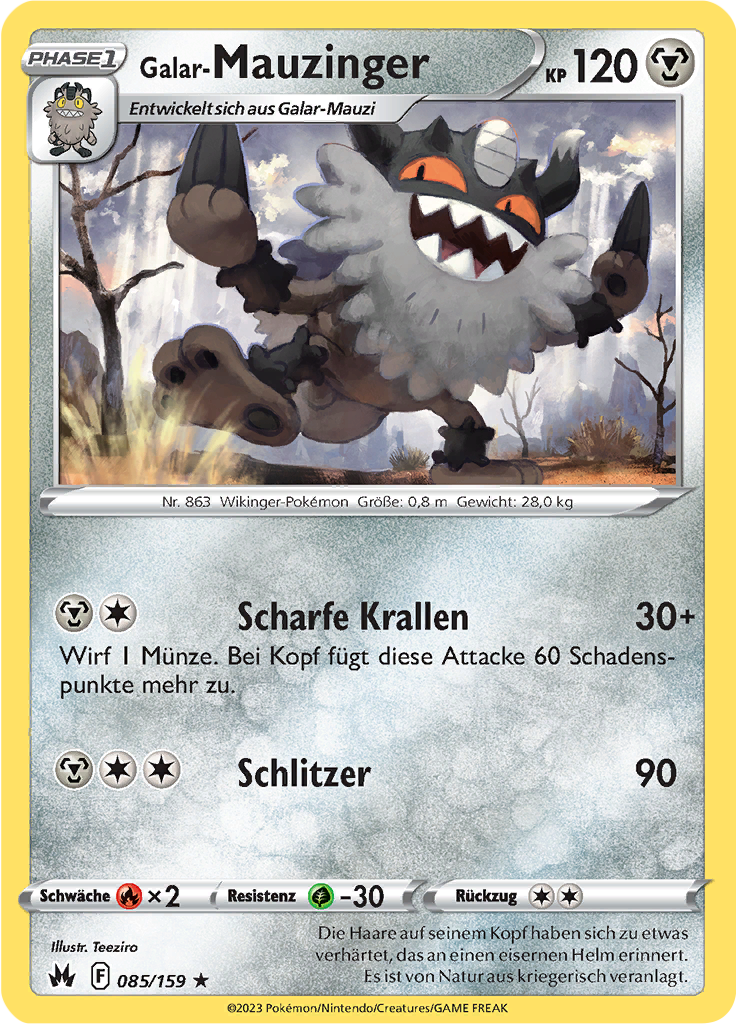 Galar-Mauzinger (Reverse Holo)