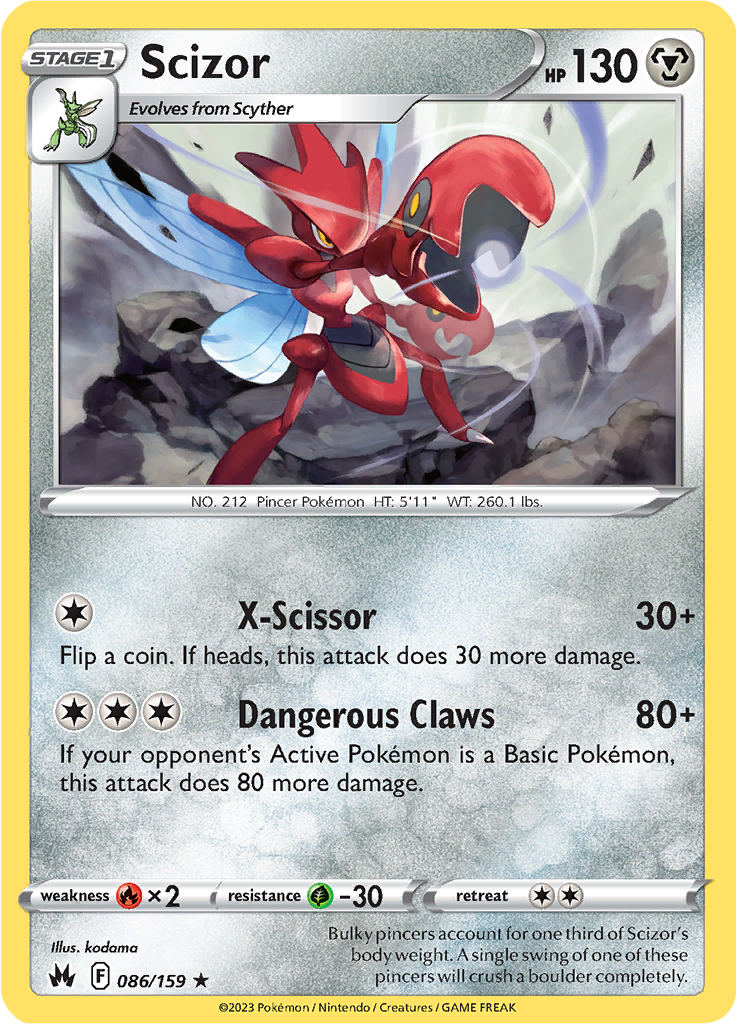 Scizor (Reverse Holo)