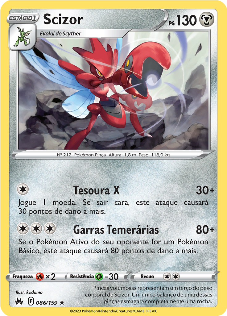 Scizor (Reverse Holo)