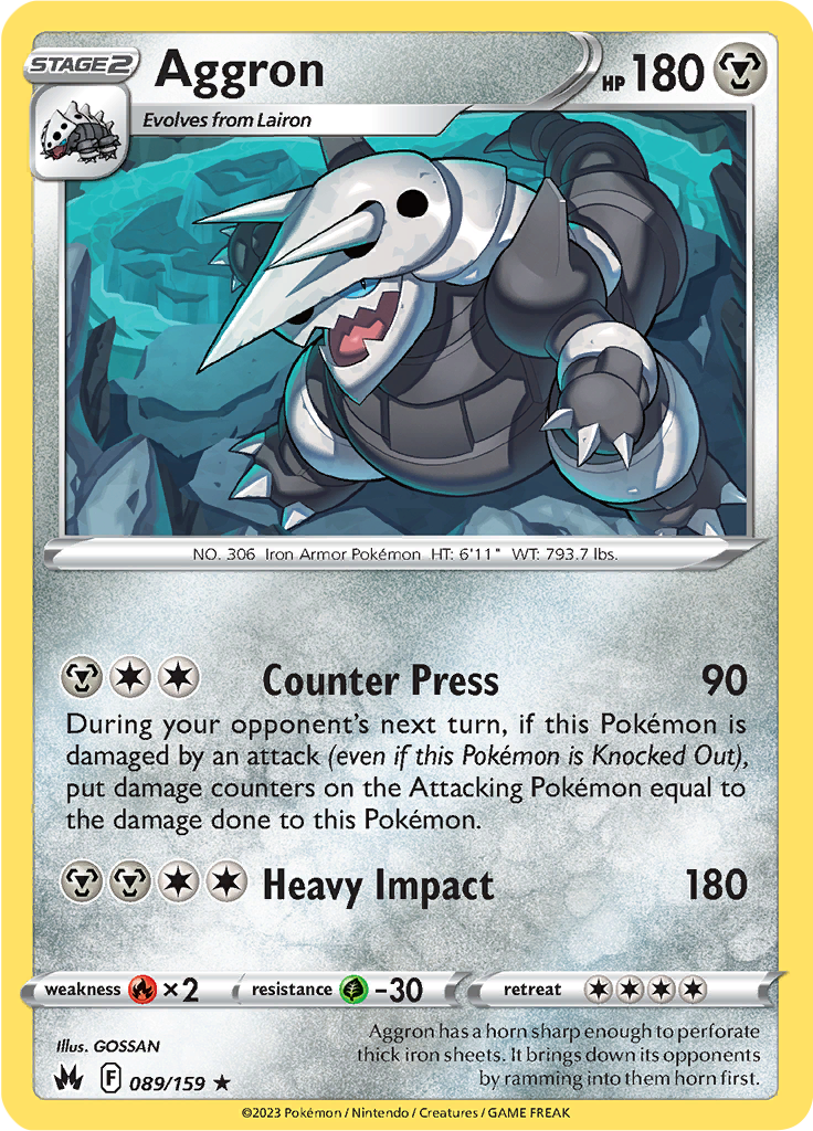 Aggron (Reverse Holo)