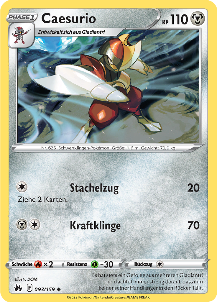 Caesurio (Reverse Holo)