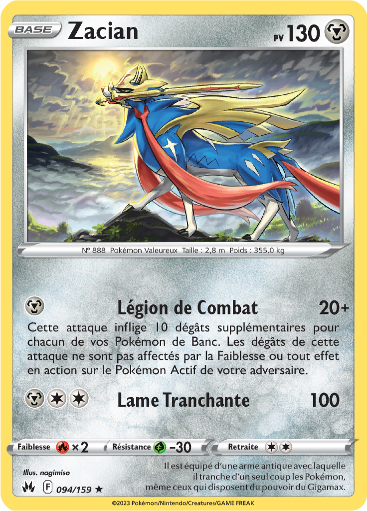 Zacian (Reverse Holo)
