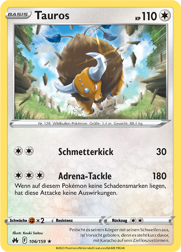 Tauros (Reverse Holo)
