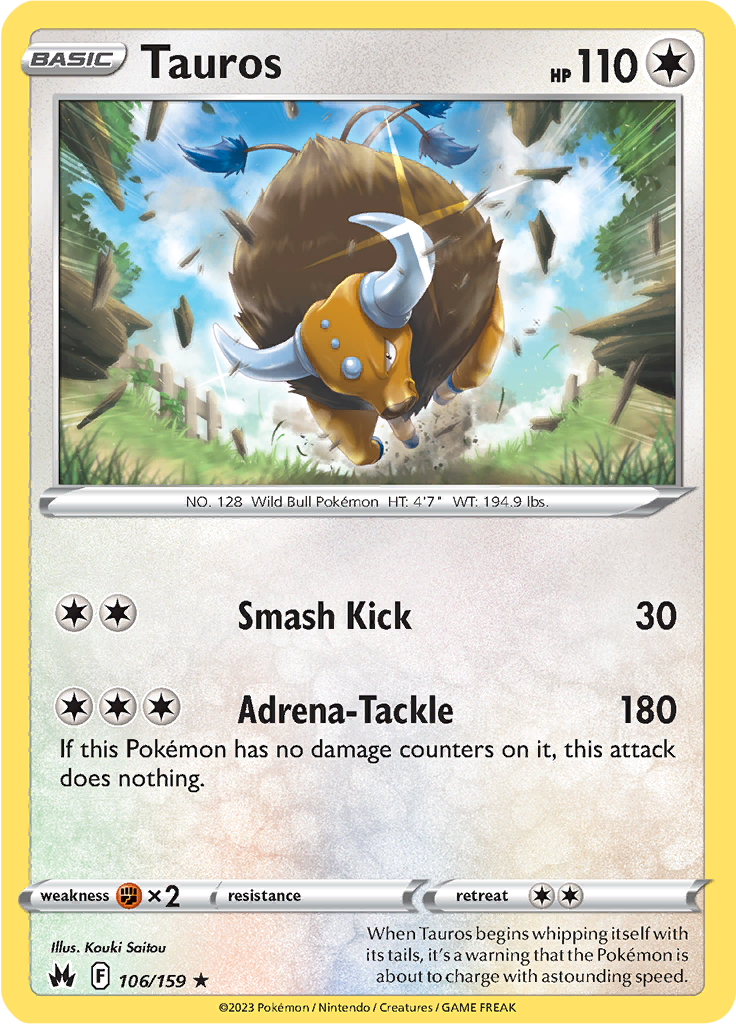 Tauros (Reverse Holo)