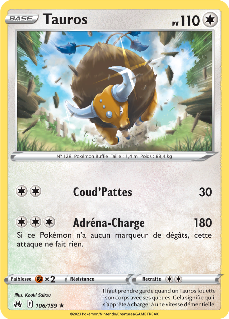 Tauros (Reverse Holo)
