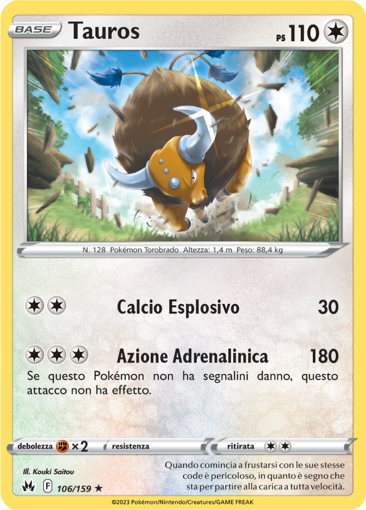Tauros (Reverse Holo)