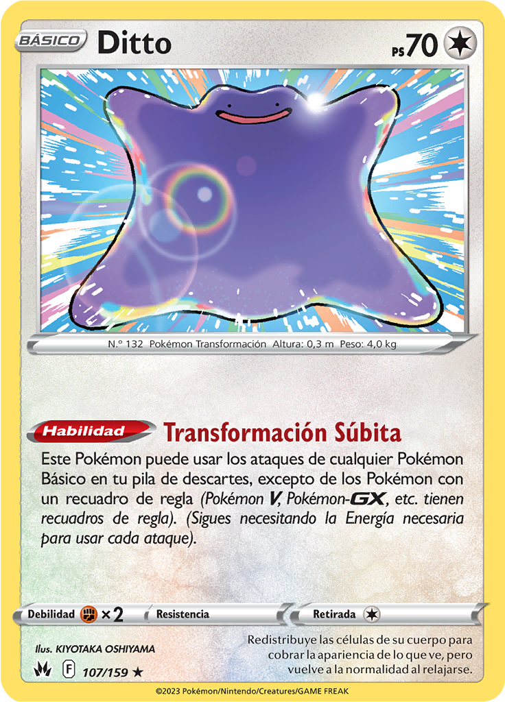 Ditto (Reverse Holo)