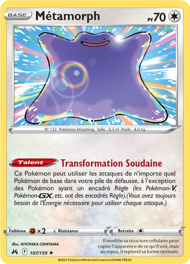 Métamorph (Reverse Holo)