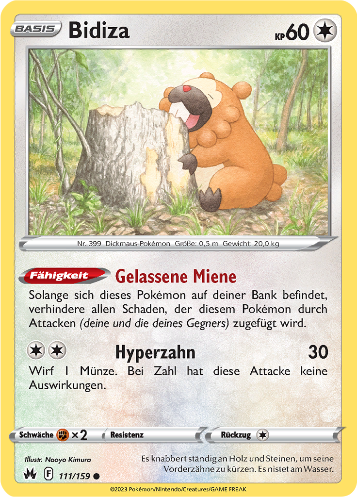 Bidiza (Reverse Holo)