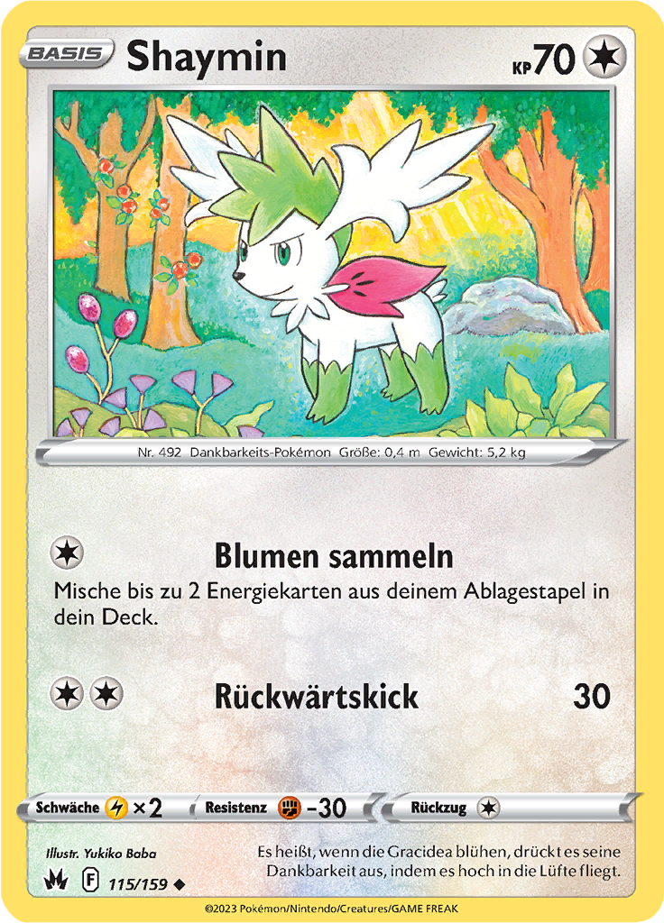 Shaymin (Reverse Holo)